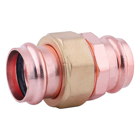 Strt,Brass;Copper,Press-fit11/2",11/2"