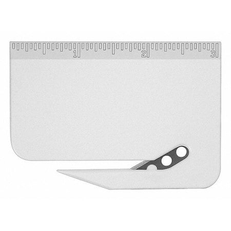 Letter Opener, Disposable, 3"., White