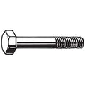 Grade A490, 1-1/4"-7 Structural Bolt, Plain Steel, 4 1/2 in L, 5 PK