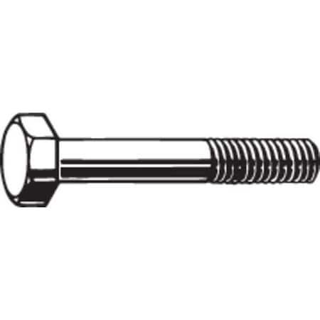 Grade A325, 7/8"-9 Structural Bolt, Hot Dipped Galvanized Steel, 3 1/4 in L, 5 PK