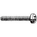 M3-0.50 x 16 mm Phillips Cheese Machine Screw, Plain 316 Stainless Steel, 50 PK