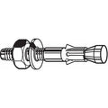 Wedge Anchor, 3/8" Dia., 3" L, 18-8 Stainless Steel Plain, 10 PK