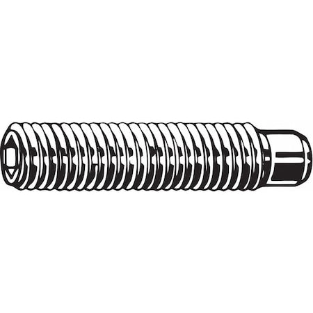Set Screw,ST,M8 x 1.25mm,Dog,10mm,PK100