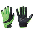 Hi-Vis Mechanics Gloves, Synthetic Suede Palm, XS, High Visibility Black/Green