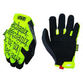 The Original(R) E5 Hi-Vis Cut-Resistant Gloves, Synthetic Leather, Armortex(R) Palm, 9, Yellow