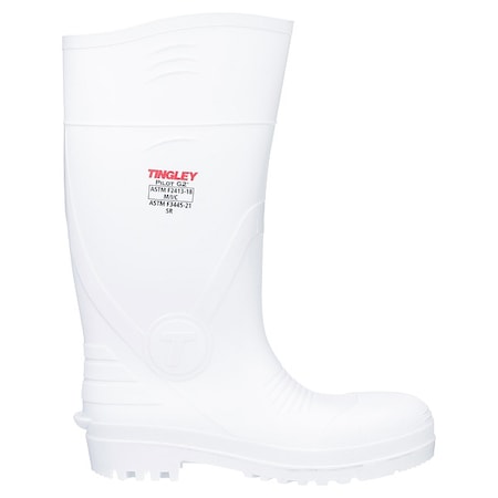 Men's Pilot G2 Tall Rubber Boots, Composite Toe, White, M12