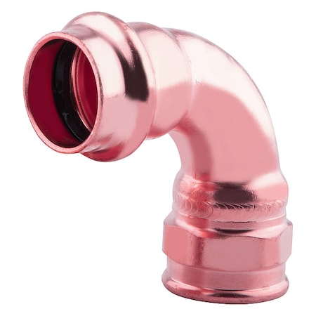 Elbow,Copper,Press-fit11/4",FNPT11/4"