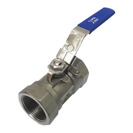 2" FNPT Stainless Steel Fire Safe Ball Valve Inline