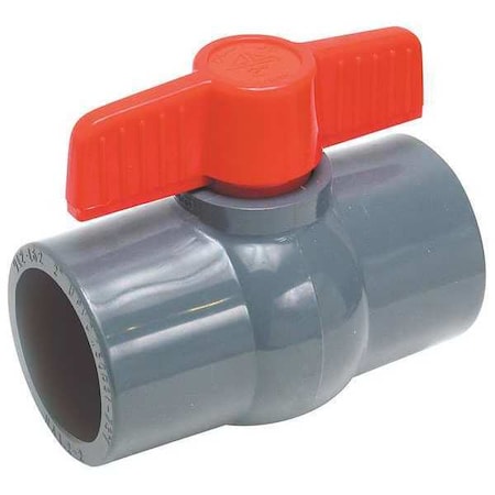 Manual 2-Way Ball Valve,Socket,PVC