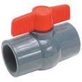 1/2" FNPT PVC Ball Valve Inline