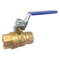 3/4" FNPT Brass Ball Valve Inline