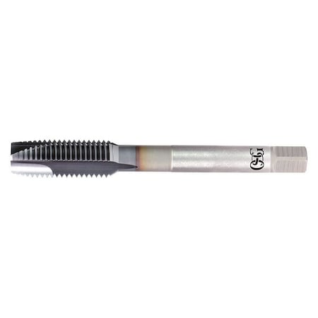 Spiral Point Tap, #6-32, Plug, UNC, 3 Flutes