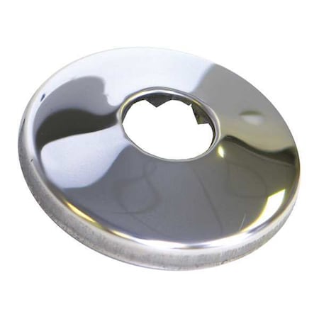 Shower Arm Mount Flange 2-1/2" Dia., Chrome, Pk10