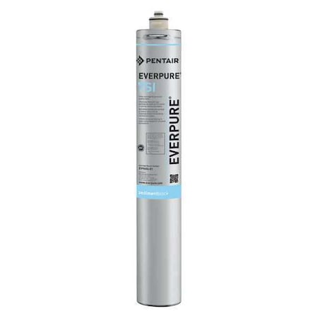 Quick Connect Filter, 3.5 gpm, 0.5 Micron, 3" O.D., 20 3/4 in H