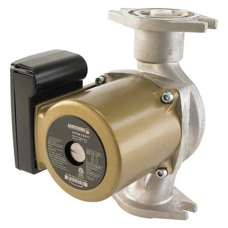 Hot Water Circulating Pump, 5/16 hp, 115V, 1 Phase, Flange Connection
