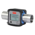 Flowmeter, Digital, 1in., FNPT, 5.35 cps, LCD