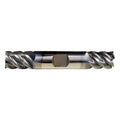 5-Flute Carbide High-Perf Sqaure DoubleEnd Mill CTD CEM-HPDE-5 Bright 1/8"x1/8"x1/4"x1-1/2"