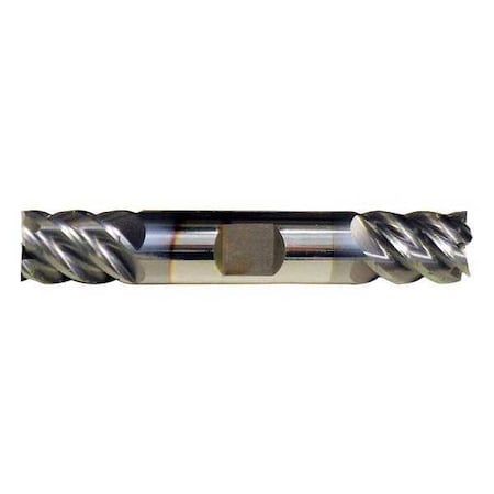 5-Flute Carbide High-Perf Sqaure DoubleEnd Mill CTD CEM-HPDE-5 Bright 1/8"x1/8"x1/4"x1-1/2"