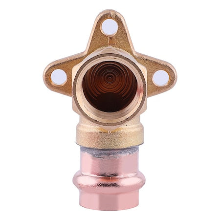 Elbow, Brass, Press-fit 1/2", FNPT 3/8"