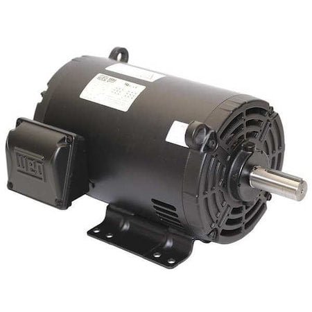 Three-Phase General Purpose Motor, 2 HP, 143/5T Frame, 230/460V AC Voltage, 3510 rpm Nameplate RPM