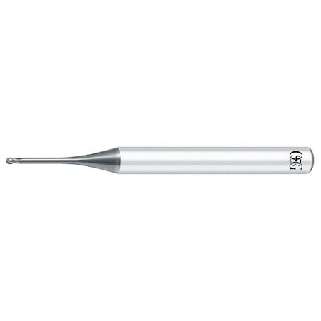 Carbide End Mill,Ball,2.0mm NL,2FL