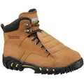 Men's Work Boot, 9.5 M, Steel Toe, 6 in H, Brown, XPX761
