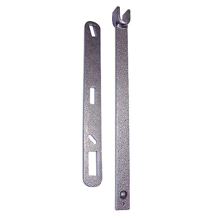 Water/Gas Shutoff Wrench, Steel, Color: Gray