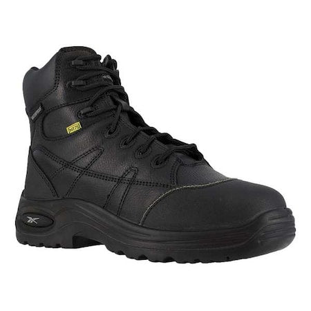 RB1007, Men's 6 in Composite Toe 6-Inch Work Boot, Black, 14, M, RB1007