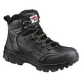 Men's 6-Inch Work Boot, 11, Composite Toe, 6 in H, Black, A7245
