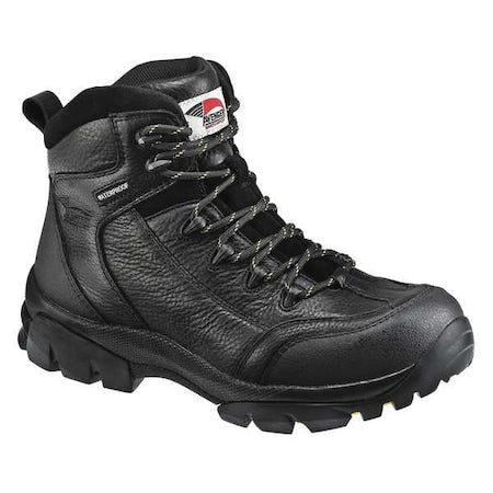 Men's 6-Inch Work Boot, 11, Composite Toe, 6 in H, Black, A7245