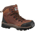 Men's 6-Inch Work Boot, 11 1/2, Composite Toe, 6 in H, Brown, A7244