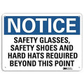 Notice Sign,14" Wx10" H,0.04" Thickness, U5-1506-NA_14x10