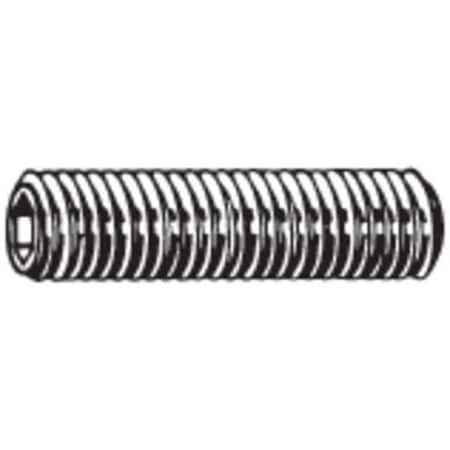 Socket Set Screw,Gr M4,Flat,4mm L,PK100