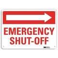 Safety Sign, 7 in Height, 10 in Width, Aluminum, Vertical Rectangle, English, U7-1142-RA_10X7