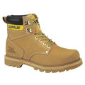 Men's 6-Inch Work Boot, 10 W, Steel Toe, 6 in H, Wheat, P89162