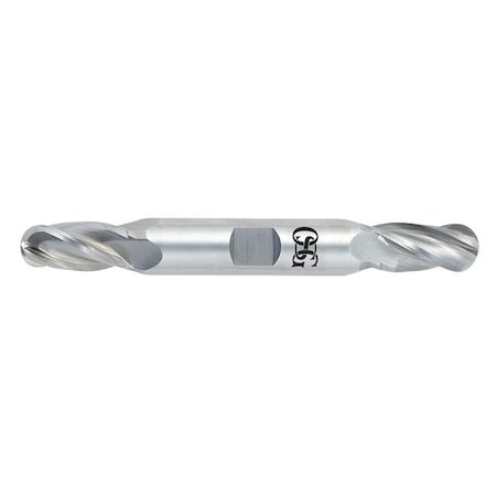 Carbide End Mill,5/32in dia,7/16in Cut L