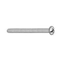 #6-32 x 1-3/4 in Combination Phillips/Slotted Round Machine Screw, Zinc Plated Steel, 100 PK