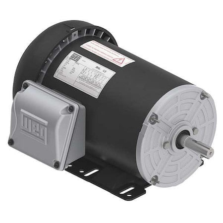 Three-Phase General Purpose Motor, 1/2 HP, 56 Frame, 208-230/460V AC Voltage, 3500 rpm Nameplate RPM