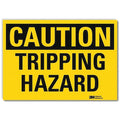 Safety Sign, 10 in H, 14 in W, Reflective Sheeting, Horizontal Rectangle, English, U4-1736-RD_14X10