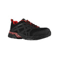 RB1061, Men's 3 in Composite Toe Athletic Shoe, Black/Red, 14, W, RB1061