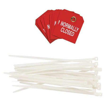 Tag,Normally Closed,White/Red,PK10