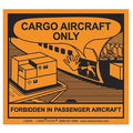 Cargo Aircraft Only Labl,100mmx120mm,100