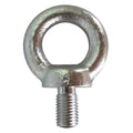 Eye Bolt With Shoulder, M20-2.50, 30 mm Shank, 40 mm ID, Steel, Zinc Plated