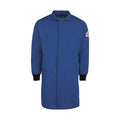FR Lab Coat, 4.4 cal/sq cm, S, 4.5 oz Nomex, Snaps Closure