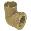 Elbow, Bronze, Cup 3/4 in, FNPT 1 in