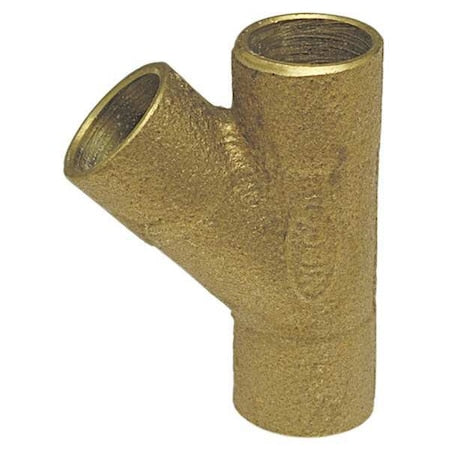 Wye,45,Cast Bronze,C x C x C,3/4 In