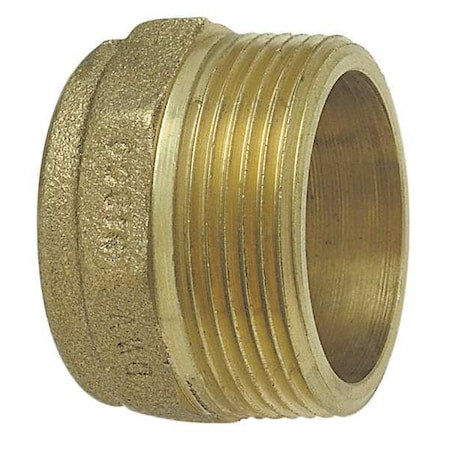 DWV Adapter,Cast Bronze,C x MNPT,2 In