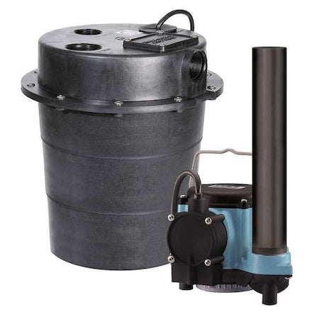Sink Pump System,1/3 HP,115V,9A,CI