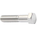 18-8, 1/4"-20 Hex Head Cap Screw, Plain Stainless Steel, 2 in L, 25 PK