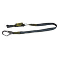 Miller Arc Flash Rated Shock Absorbing Lanyard, 6 ft. Length, Web Loop, Kevlar, 1 Leg(s)